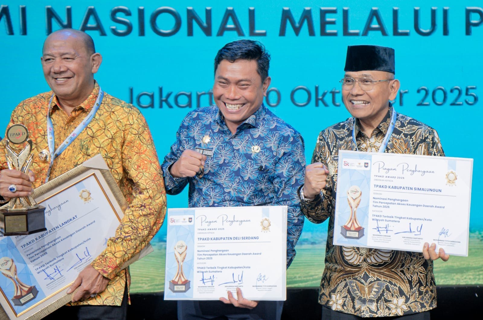 Rakornas TPAKD 2025: Sinergi Pemkab Simalungun, Pemerintah Pusat, dan OJK untuk Akses Keuangan Masyarakat