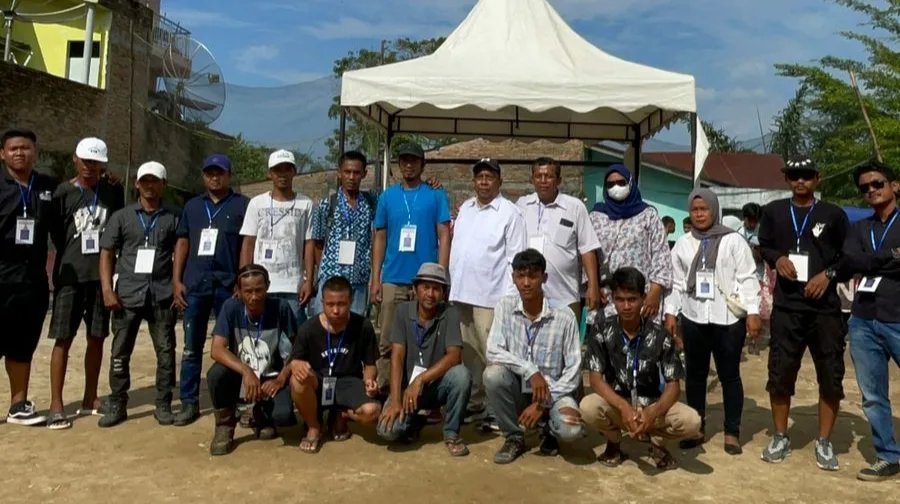 Sambut HUT RI 17 Agustus, Irwan Secara Resmi Buka Turnamen Sepak Bola Kaki Ayam