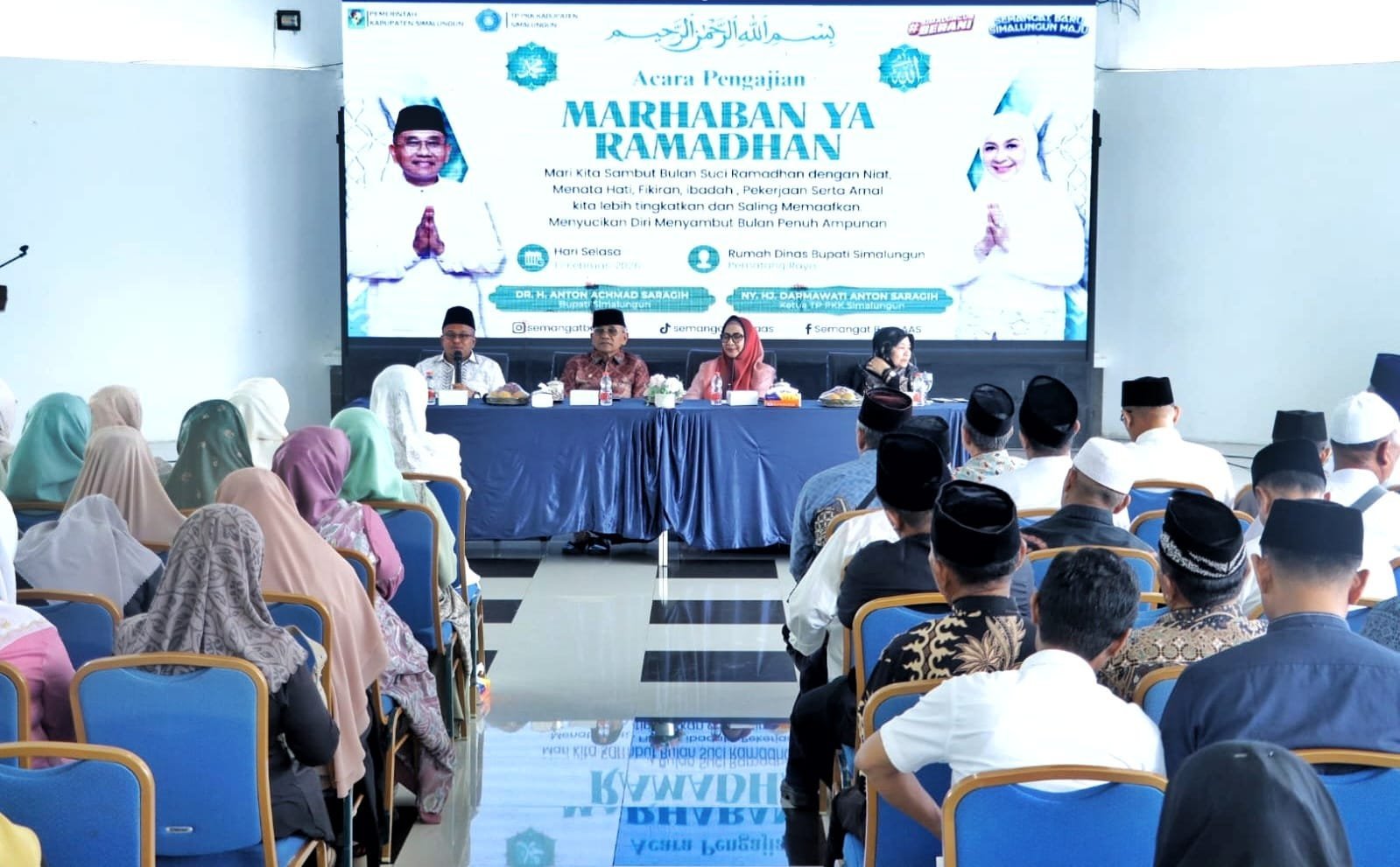 Luncurkan Nama Pengajian Sahabat Qur'ani, Ketua TP PKK Simalungun Harapkan Tidak Hanya Sekedar Membaca, Tapi Memahami dan Mengamalkannya