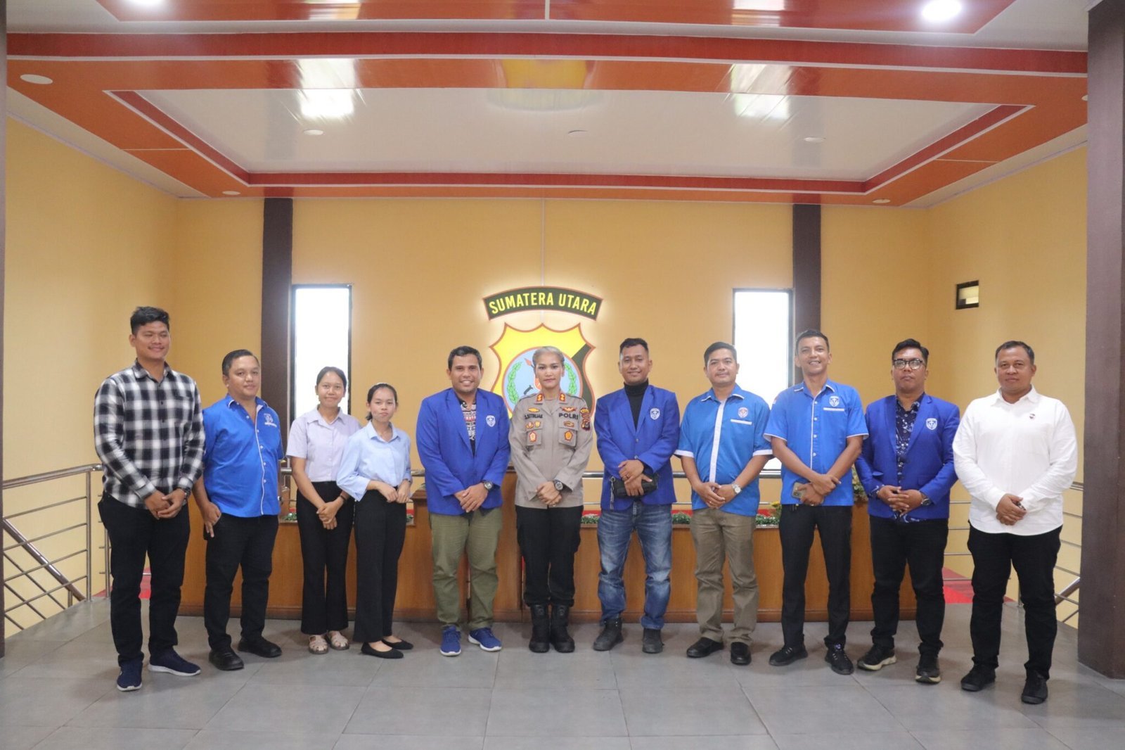 GAMKI Pematangsiantar Bahas Bantuan Hukum dan Pemberantasan Narkoba Bersama Kapolres