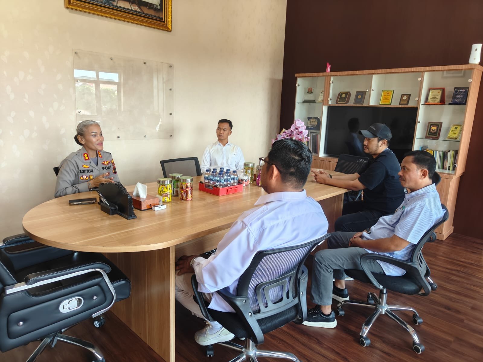 Ketua Umum Komnas PA Audiensi dengan Kapolres Pematangsiantar, Perkuat Sinergi Penanganan Kasus Anak