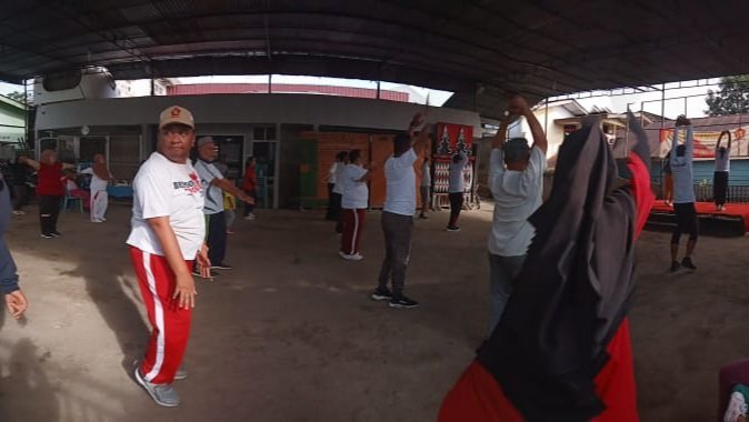 GERINDRA Kota Pematangsiantar Laksanakan Gerakan Sadar Sehat Bersama Dengan Pengurus