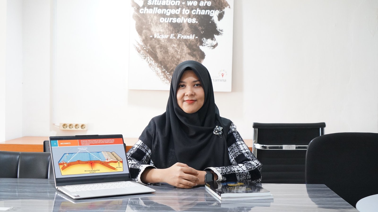 Dosen Teknik Geofisika sekaligus Pakar Kebumian Universitas Pertamina (UPER), Iktri Madrinovella, M.Si. (Foto: Humas Uper)