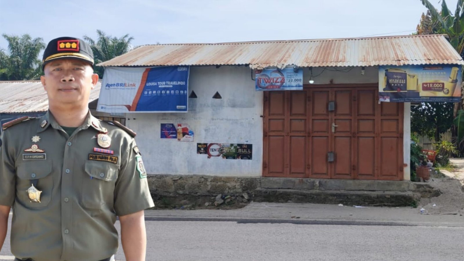 Ketegasan Edward Girsang Diuji: Kios Liar di Lahan PSDA Tutup Akses Jalan Seorang Warga