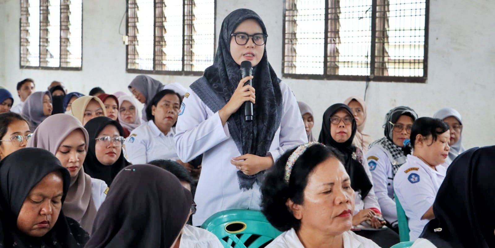 BKPSDM Simalungun Monitoring Administrasi Kepegawaian dan Pelayanan ASN di Dolok Batu Nanggar. (Foto: Diskominfo Simalungun)