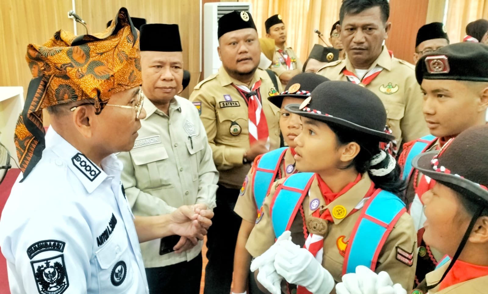 Bupati Simalungun Berangkatkan 38 Anggota Pramuka Kwarcab Berlaga di Jambore Nasional XII