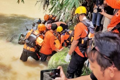 Dua Hari Pencarian, Korban Hanyut di Sungai Tanjung Pinggir Berhasil Ditemukan
