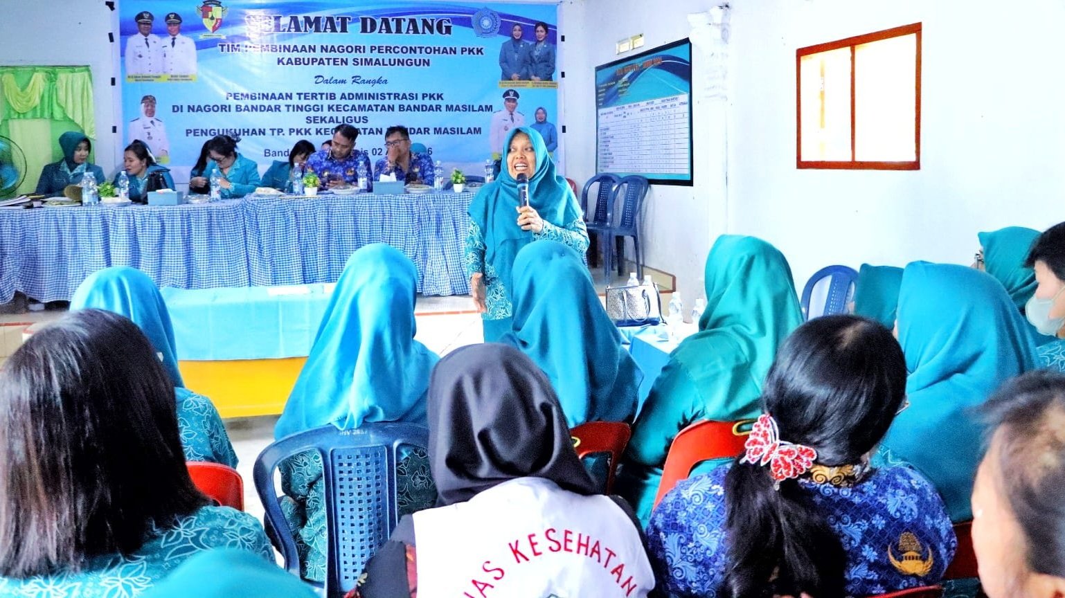 TP PKK Simalungun Gelar Pembinaan Nagori Percontohan Tertib Administrasi