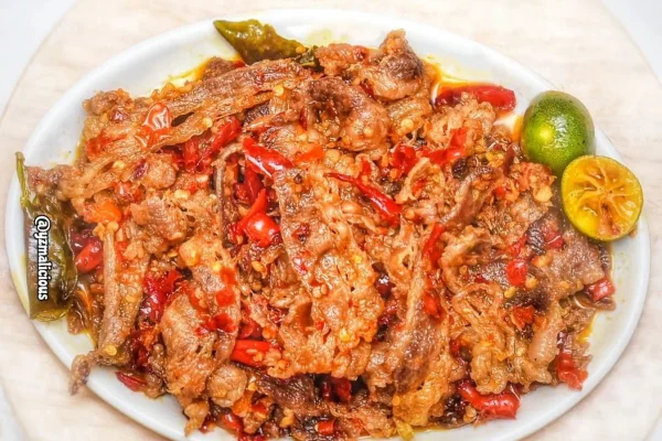 Resep Beef Balado