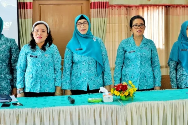 Pimpin Rakor TP PKK Kabupaten Simalungun, Ny Hj Darmawati Anton Achmad Saragih: Laksanakan Tugas Dengan Ikhlas Dan Tanggungjawab