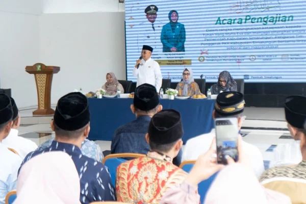 Bupati Simalungun Hadiri Pengajian TP PKK: Sarana Meningkatkan Ketaqwaan Kepada Tuhan Yang Maha Esa