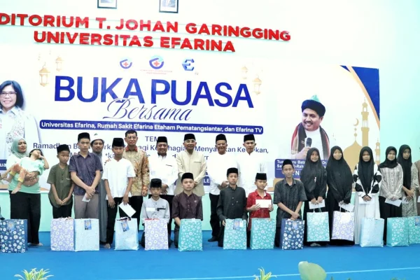Bukber Unefa Efarina, Bupati Simalungun Apresiasi Predikat Unggul dan Santunan Sosial Ramadan