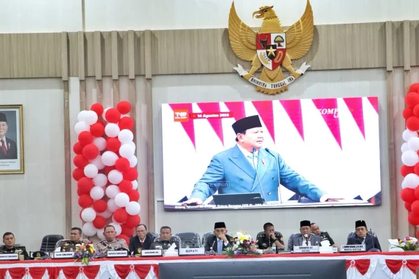 Bupati Simalungun Hadiri Paripurna DPRD, Simak Langsung Pidato Presiden Prabowo di 2026