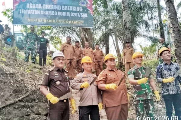 Groundbreaking Jembatan di Nagori Bosar Galugur: Dorong Akses dan Perekonomian Masyarakat