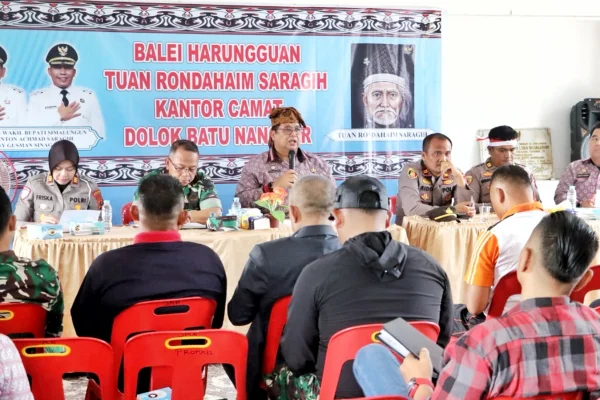 Pemkab Simalungun Rakor HUT RI Ke-81 di Dolok Batu Nanggar