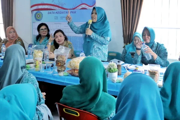 TP PKK Simalungun Bina UP2K Nagori Karang Anyar, Dorong Ekonomi Desa Mandiri