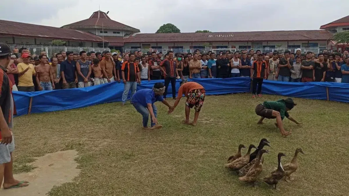 Bebek yang Lepas di Lapas berhasil Ditangkap WBP