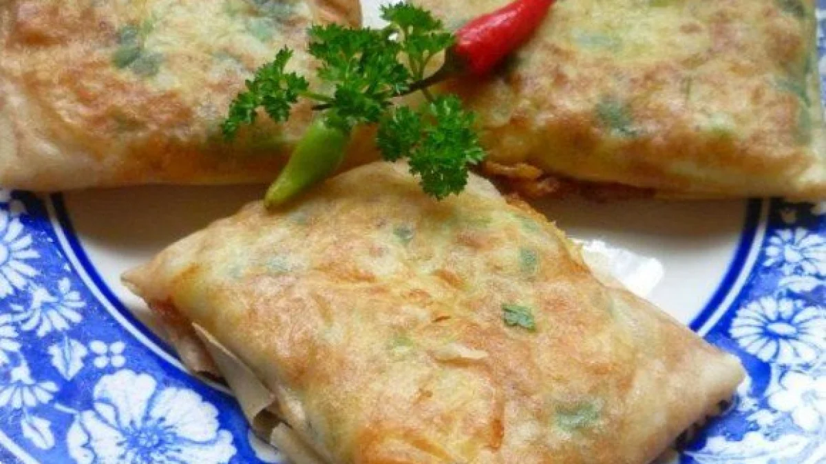 Resep dan Cara Membuat Martabak Telur Mini Kulit Lumpia