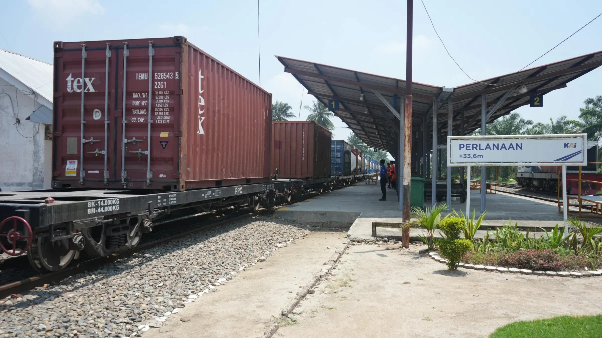 Angkutan Barang Tumbuh 16 Persen, Kereta Api Perkuat Efisiensi Rantai Pasok Sumatera Utara