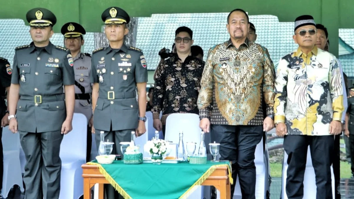Bupati Simalungun Hadiri Penutupan Dikmaba Inf. AD Gel. I TA 2026