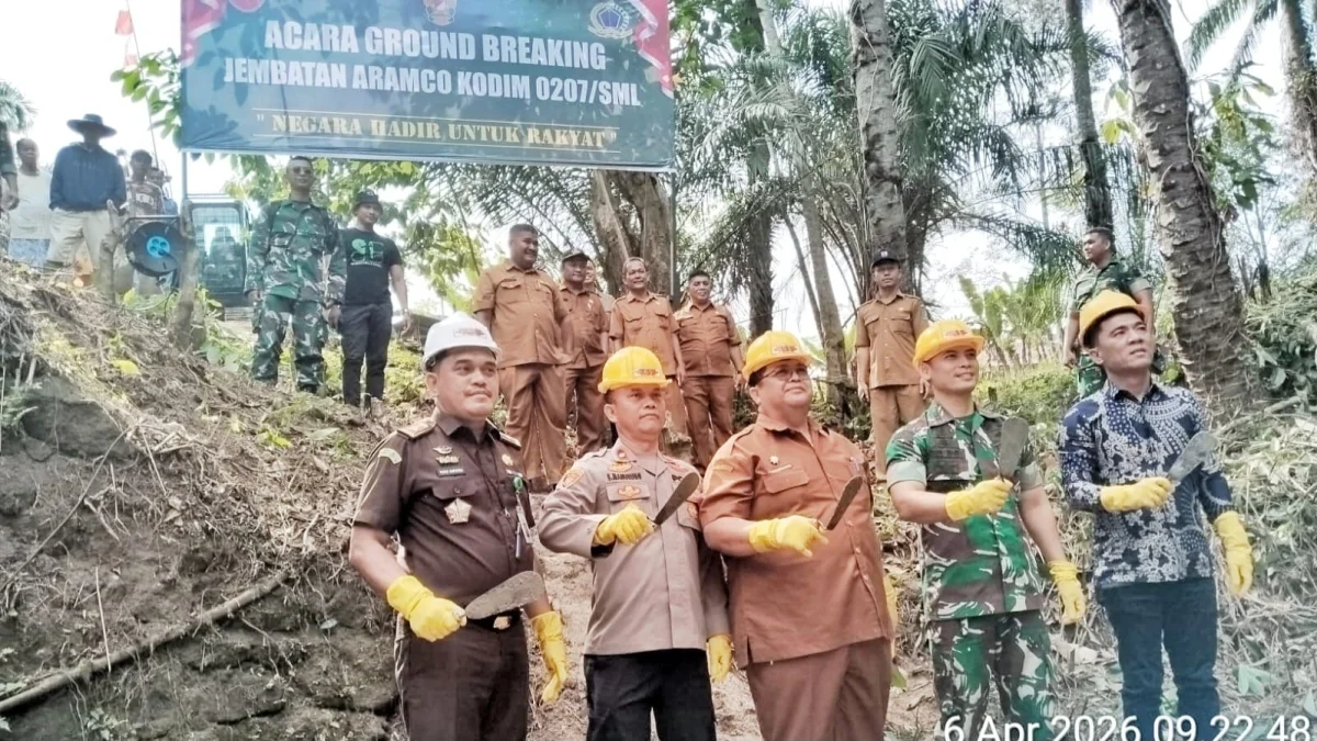 Groundbreaking Jembatan di Nagori Bosar Galugur: Dorong Akses dan Perekonomian Masyarakat