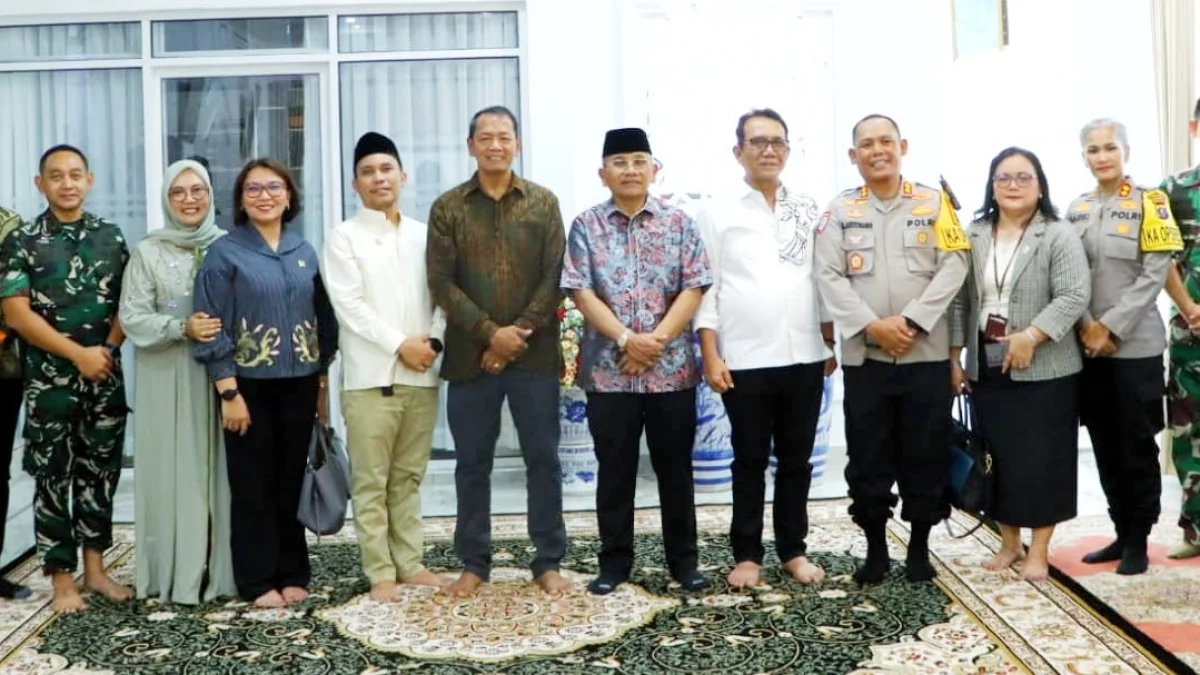 Halal Bihalal Ketua DPRD Simalungun, Bupati Anton: Majukan Simalungun Harus Bersama Semua