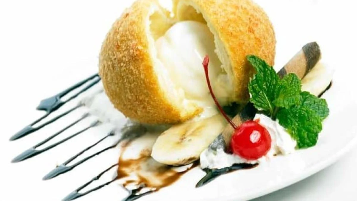 Resep dan Cara Membuat Es Krim Goreng Sederhana, Mudah dan Praktis