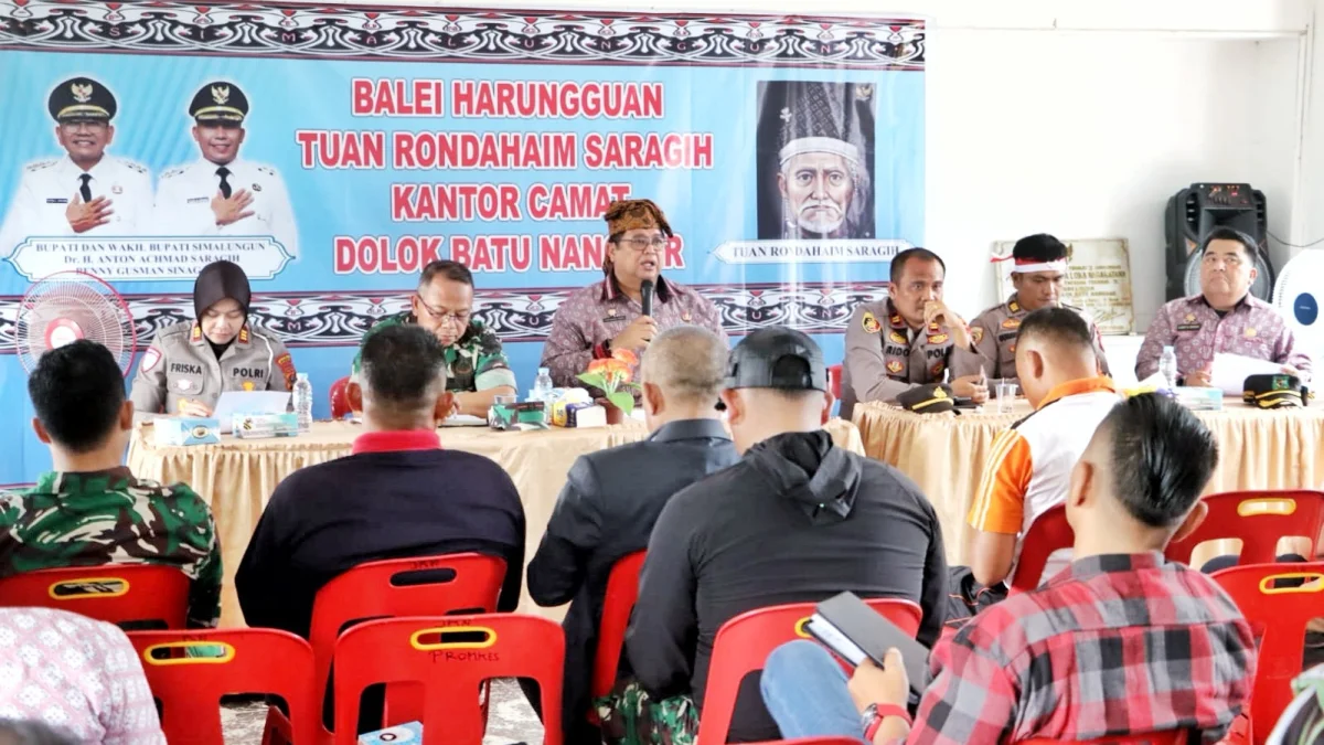Pemkab Simalungun Rakor HUT RI Ke-81 di Dolok Batu Nanggar