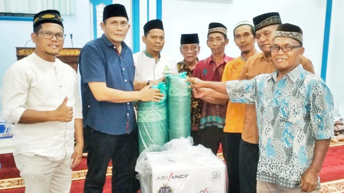 Safari Ramadhan Simalungun Sambangi Masjid Al-Ikhlas Silou Malela, Pererat Silaturahmi Warga Malam