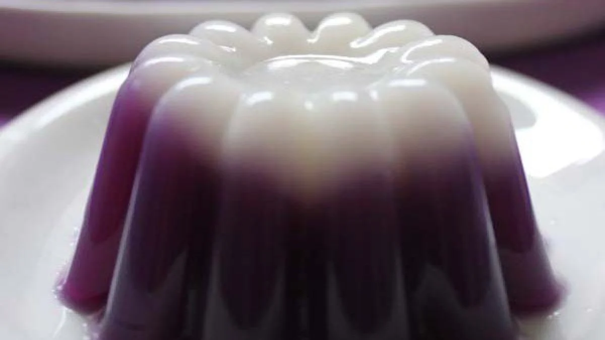 Resep Membuat Puding Ubi Ungu Lezat Nan Cantik