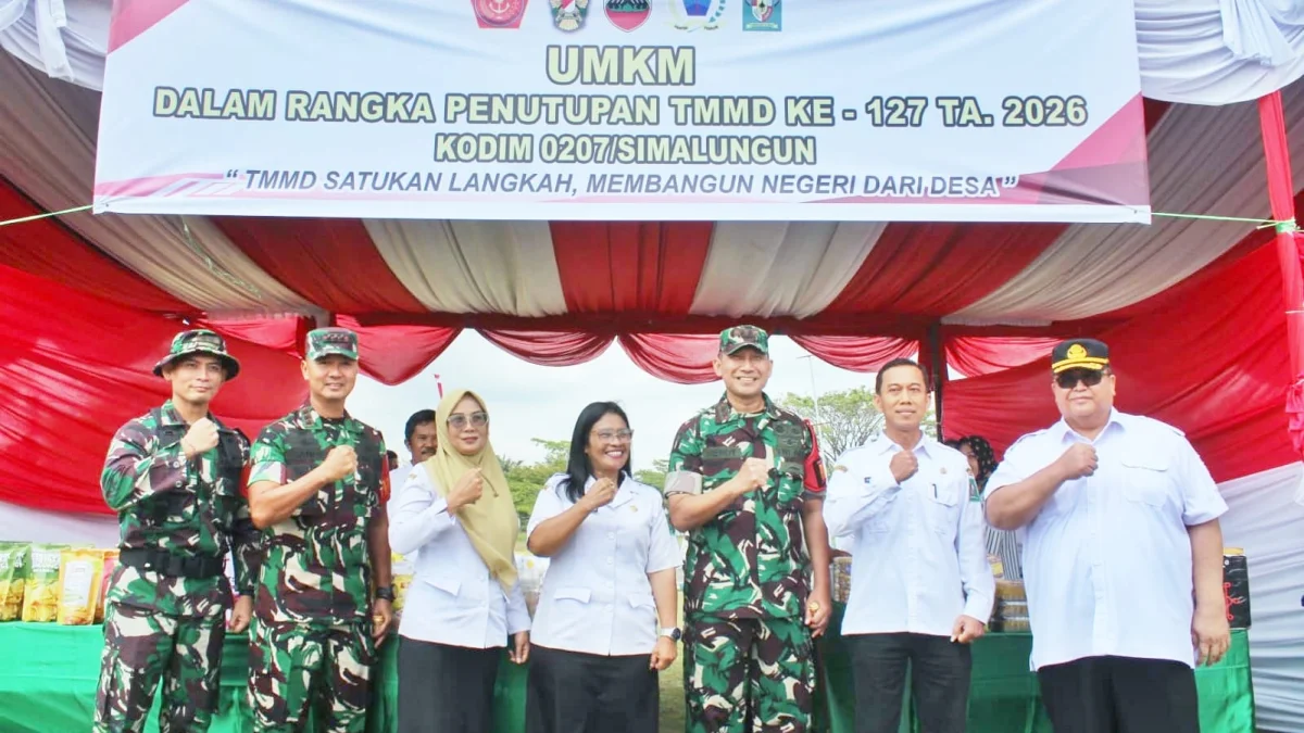 TMMD ke-127 Kodim 0207/Simalungun Ditutup Pangdam, Infrastruktur Desa Rampung 100 Persen Sukses