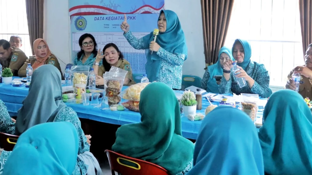 TP PKK Simalungun Bina UP2K Nagori Karang Anyar, Dorong Ekonomi Desa Mandiri