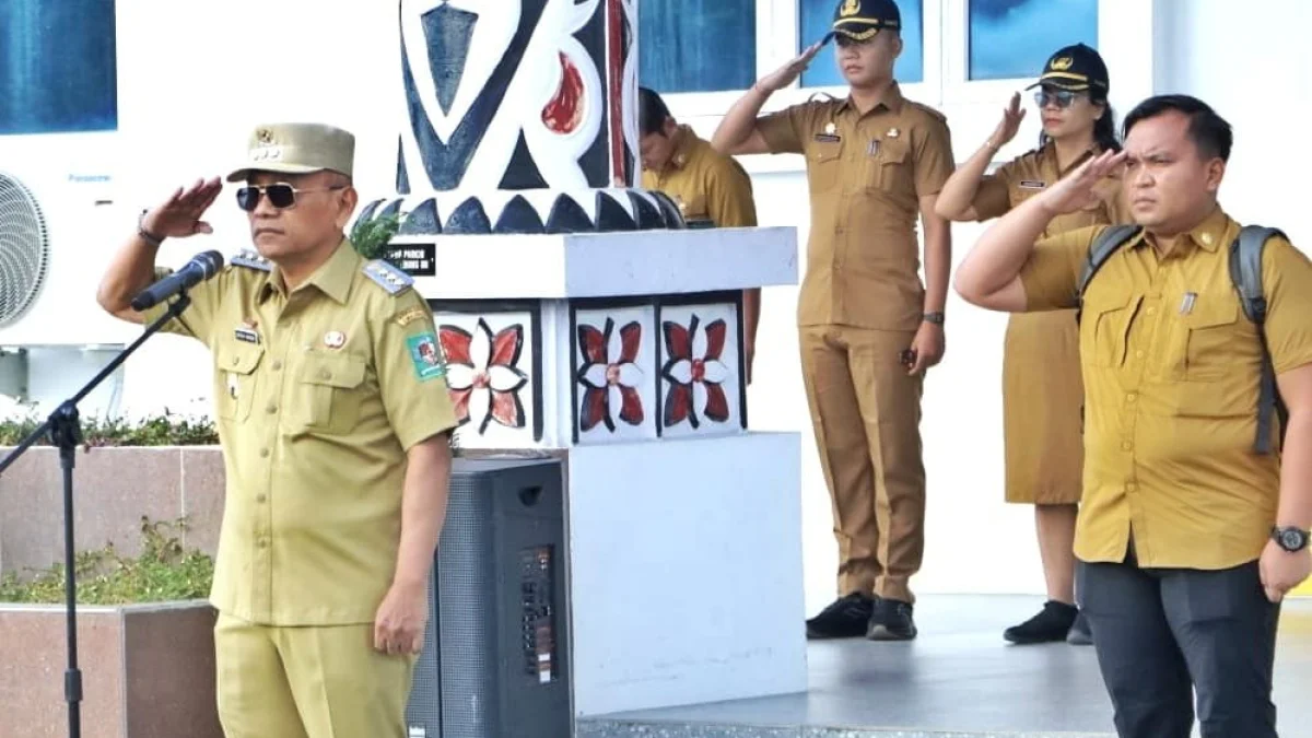 Pimpin Apel Gabungan, Bupati Simalungun: Tingkatkan Kerjasama dalam Melaksanakan Tugas