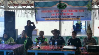 RAPI 02 Sumatera Utara Gelar Pertemuan Rutin Sekaligus Halal Bi Halal