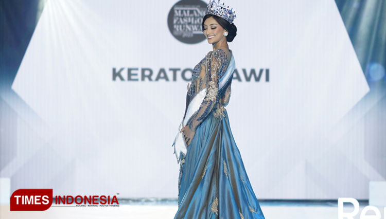 Tampil Anggun di Malang Fashion Runway, Adinda Cresheilla : Don’t Ever Limit Your Dreams