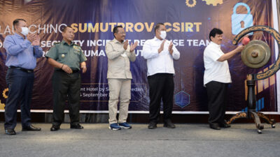 SumutProv-CSIRT Resmi Diluncurkan, Gubernur Edy Rahmayadi Harap Keamanan Informasi Semakin Terjamin