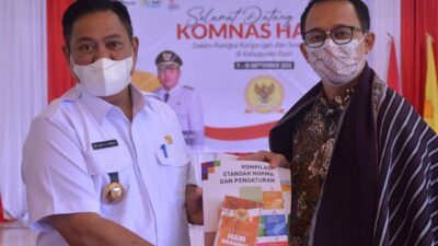 Eddy Berutu Sambut Kunker Komnas HAM, Sosialisasikan HAM dan Penegakan Hukum