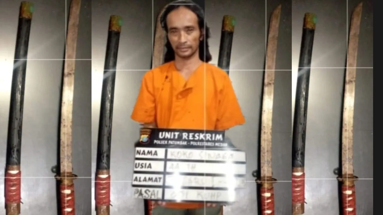 Gerak Cepat Polsek Patumbak Amankan Pria Rambut Gondrong, Ternyata Kasusnya Ngeri !!   