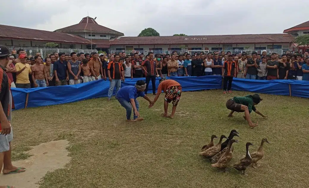 Bebek yang Lepas di Lapas berhasil Ditangkap WBP