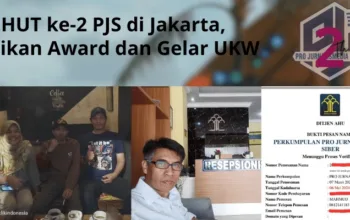 HUT ke-2 PJS di Jakarta, Berikan Award dan Gelar UKW