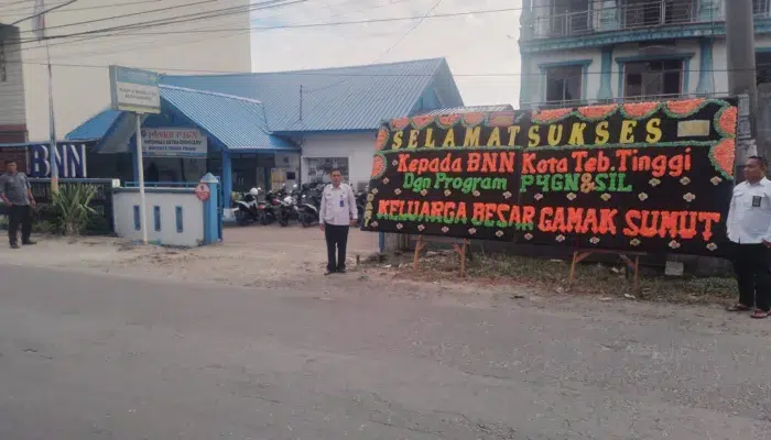 Gamak Beri Apresiasi Kepala BNN Kota Tebingtinggi