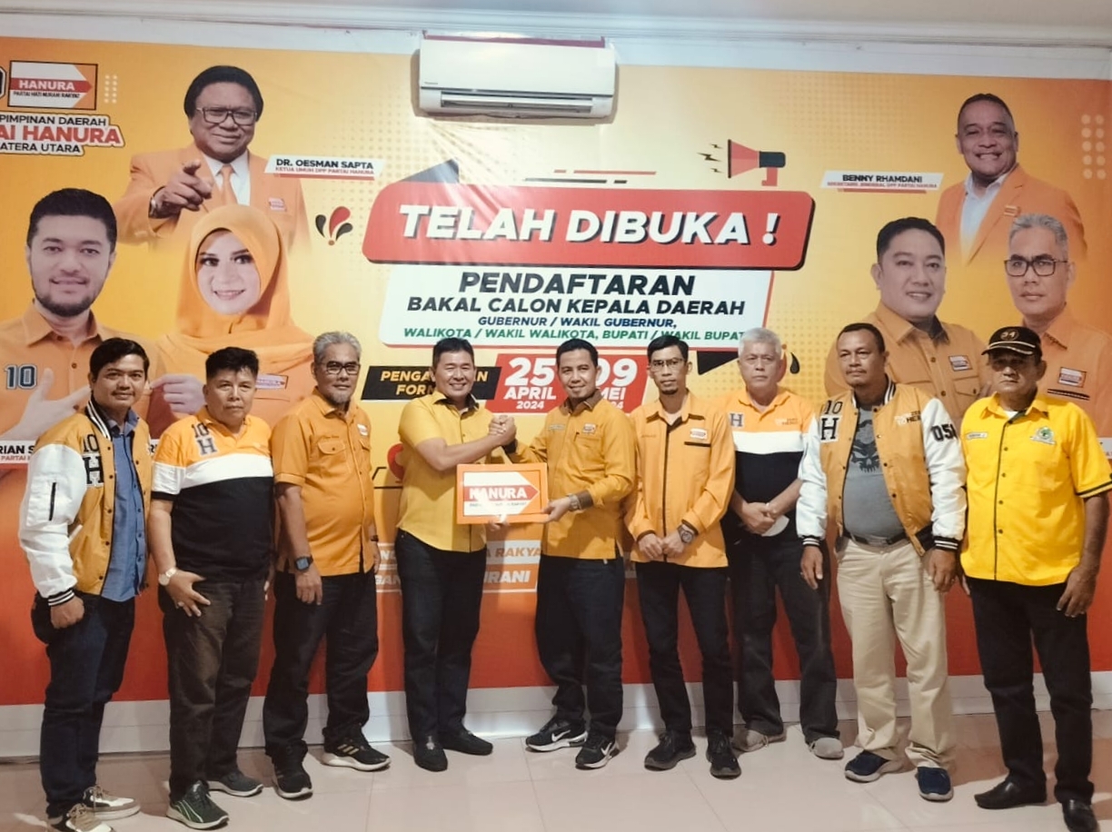 Fit And Proper Tes di Hanura Mangatas Ngaku Punya Niat Tulus Bangun Kota Siantar