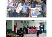 Aksi Unras Tolak UU TNI, GMKI Pematangsiantar-Simalungun Bakar Foto Presiden, Ketua DPR-RI dan Sufmi Dasco