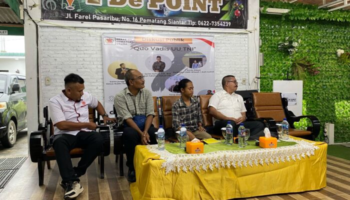 Gerak 08 Berhasil Kumpulkan Kelompok Pro Kontra Revisi UU TNI Dalam Acara Diskusi Publik