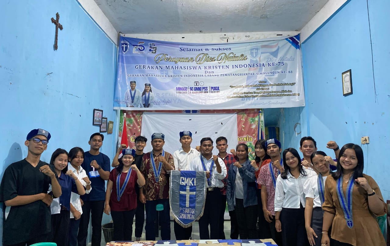 BPC GMKI Pematangsiantar-Simalungun Lantik Panitia PASKAH 2025