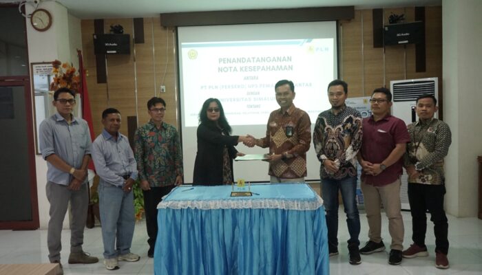 PLN UP3 Pematangsiantar – USI Teken Kerjasama Bidang Pendidikan dan Pelatihan