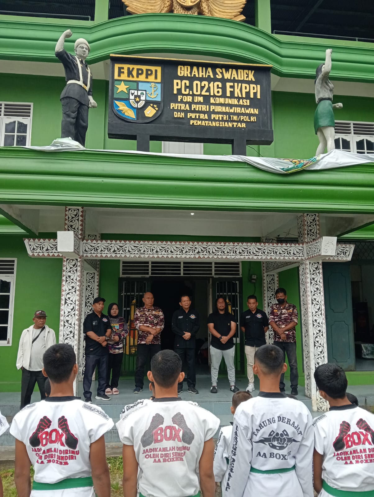 Sebanyak 32 Atlit Tarung Derajat Satlat FKPPI Pematangsiantar Ikuti Kejurda Perebutkan Piala Gubsu