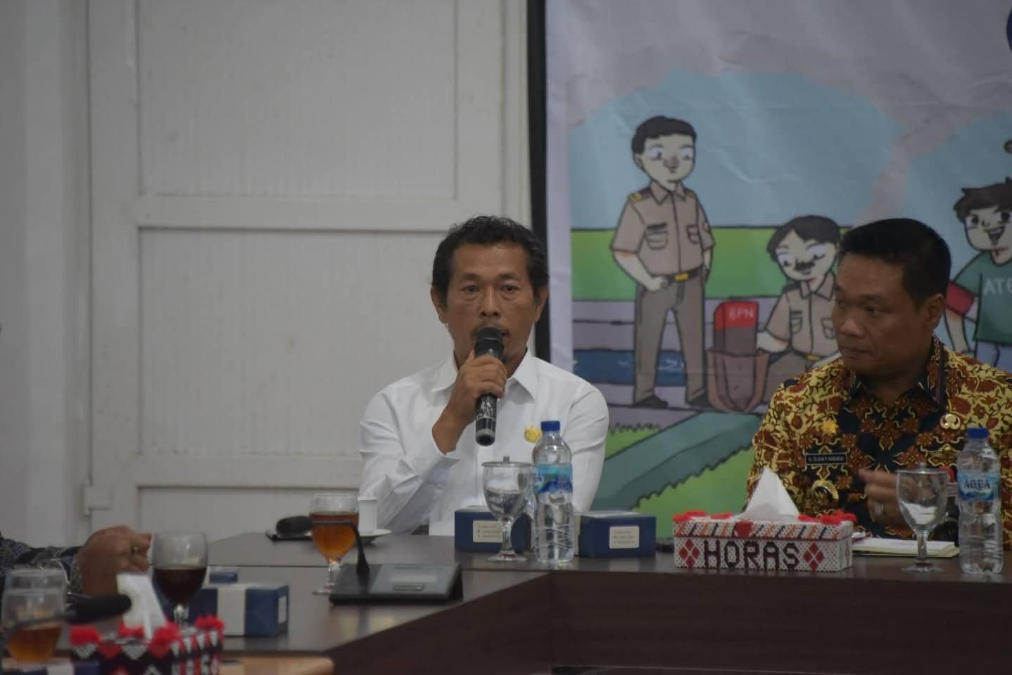 Bupati Humbahas Buka Sosialisasi Pengukuran dan Pemetaan Tanah 2025