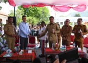Bupati Humbahas Hadiri Penyerahan CSR PT BEL ke SMPN 007 Sinambela Baktiraja