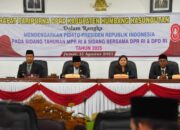 Forkopimda Humbahas Dengarkan Pidato Presiden pada Sidang Tahunan MPR RI dan Sidang Bersama DPR RI dan DPD RI